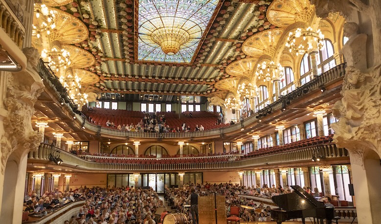 Palau de la Musica, Barcelona -2025 Meeting with Eric Whitacre